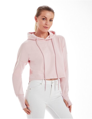 MAN-M140-Cropped Hoodie